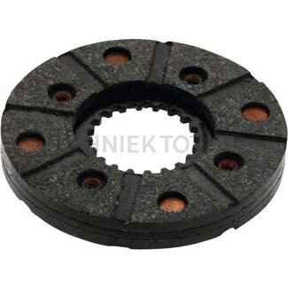 GRANIT Brake disc Ø 102 mm, 12,3 mm thick, 20 teeth Fendt GT 231, GT 250