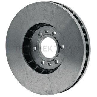 GRANIT Remschijf dikte: 40 mm, Ø 260 mm, 6 gaats