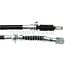 GRANIT Handbremsseil rechts mechanisch 1380 mm, Gewinde 16 mm Fendt