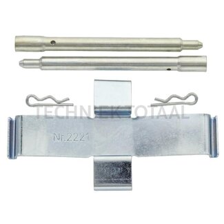GRANIT Reparatieset voetrem 13 mm remschijf Fendt Farmer 303 - 309