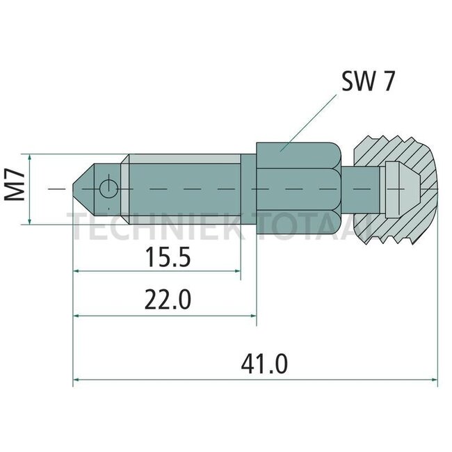 GRANIT Bleed valve Fendt Farmer 309-311, Favorit 512-515, GT 380