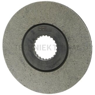 GRANIT Remschijf sinter, Ø 165 mm, 22 tands, dikte 13 mm, gelijmd