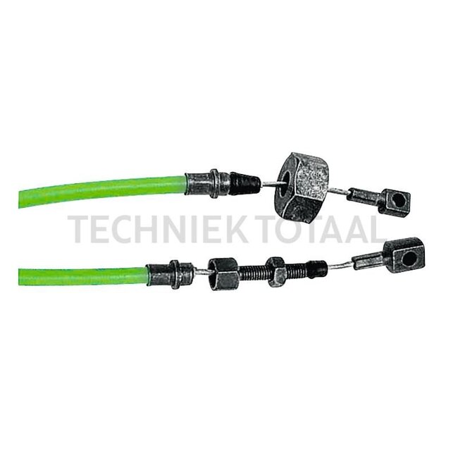 GRANIT Hand brake cable - 71707017, 5111687 | Length: 385 mm | Dimensions: Length = 385 mm