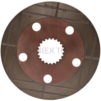 GRANIT Brake disc Ø 224 mm, 22 splines, thickness 4,9 mm, closed