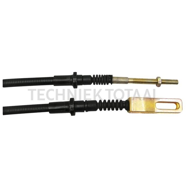 GRANIT Handbremsseil rechts doppelt - 71708013, 83957515, E1NN2853AB, E1NN2853AA | Länge: 1848 mm | Gewinde: M8 x 1 | Abmessung: Länge = 1848 mm, Gewinde M8 x 1