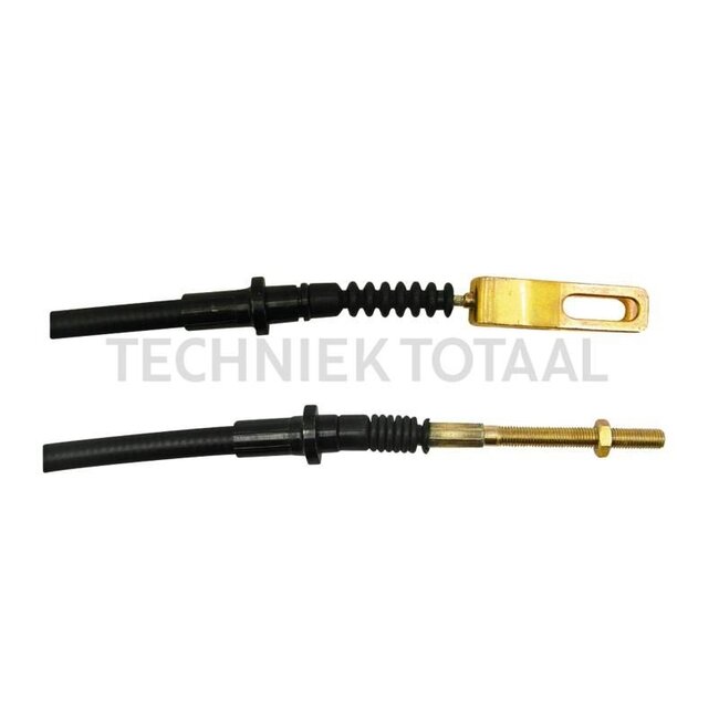 GRANIT Handbremsseil links doppelt - 71708015, 83971685, E1NN2853BC | Länge: 680 mm | Gewinde: M8 x 1 | Abmessung: Länge = 680 mm, Gewinde M8 x 1