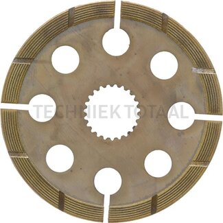 GRANIT Bremsscheibe Ø 203,3 x 46,5 mm, 4,6 mm dick, 23 Zähne JCB