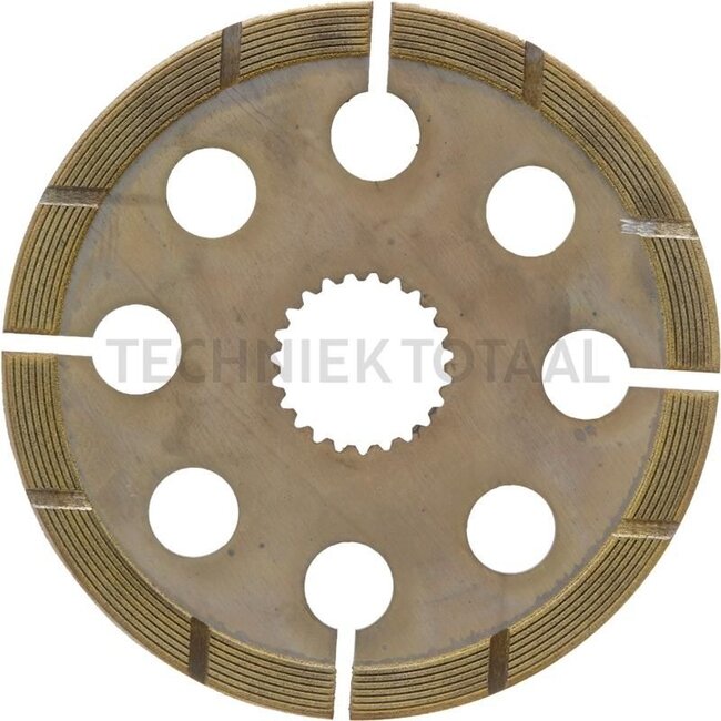 GRANIT Brake disc Ø 203,3 x 46,5 mm, 4,6 mm thick, 23 teeth JCB