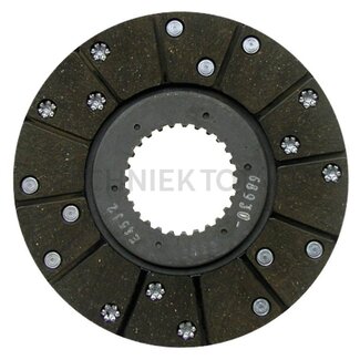 GRANIT Bremsscheibe Fußbremse Ø 178 mm, 27 Zähne, Stärke 13 mm Massey Ferguson