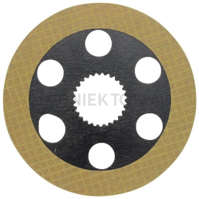 GRANIT Brake disc Ø 224 mm, 27 teeth, 4,8 mm thick, organic Valtra-Valmet