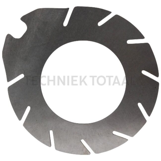 GRANIT Intermediate plate Organic version - 71715394, V45037300 | Dimensions: Outer Ø 228.6, Inner Ø 127, 2.7 thick mm