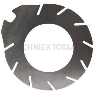 GRANIT Tussenplaat voetrem organisch Ø 228,6 x 149 mm, 2,7 mm dik
