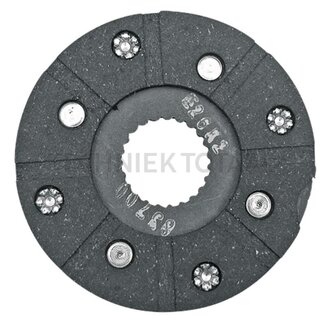 GRANIT Remschijf Ø 102 x 51 mm, dikte 12,6 mm, 23 tands Ford