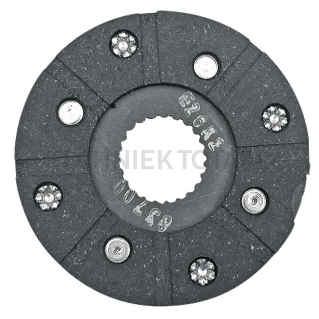 GRANIT Brake disc Ø 102 x 51 mm, 23 splines, thickness 12,6 mm - 71717021, 81867258, 83906199, 81812886, 81859228, D5NN2N625A, C5NN2N625A, C5NN2N625B, E9NN2N625AB, 87554529