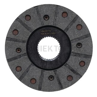 GRANIT Remschijf Ø 152 mm, dikte 13 mm, 37 tands Renault 351-951