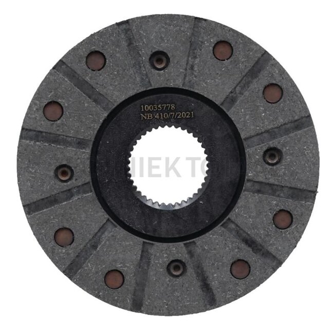 GRANIT Remschijf Ø 152 mm, 37 tands, dikte: 13 mm - 71718021, 6005703915, 6005003079, 7700013499, 7700013500, 7700554443, 7701027948, 7701029783