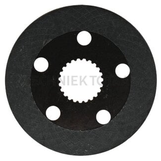 Remschijf Ø 165 mm, binnen-Ø 48 mm, dikte 4,8 mm, 23 tands