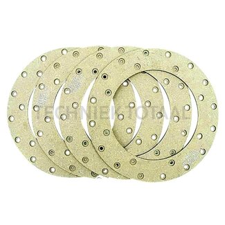 GRANIT Bremsbelagsatz 228 x 152 x 4,2 mm Zetor 8011-16245 - 4 Stück