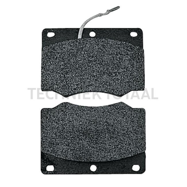 GRANIT Brake pad set 98 x 15 x 68 mm <br> for Cardan shaft, 2 pcs - 71760003, F385103070010, F385103070011