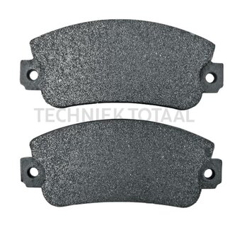 GRANIT Bremsbelagsatz Stärke 12,5 mm, 109 x 44 mm, 2 Stück