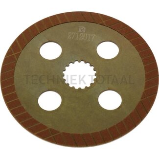 GRANIT Brake disc outer-Ø 210 mm, inner-Ø 40 mm, 4,7 mm, 16 teeth Kubota