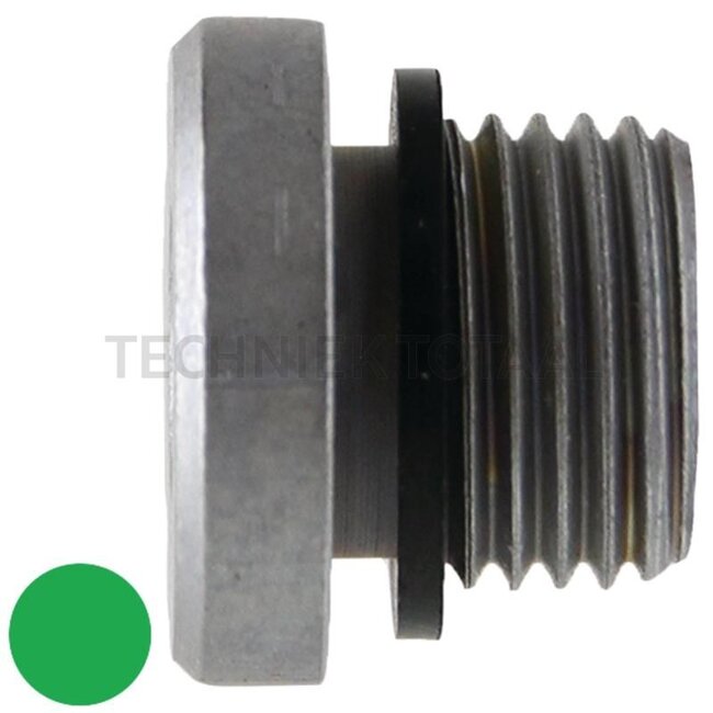 GRANIT Verschlußstopfen M18x1,5 M 18 x 1,5 - 81550033, L41384 | Einschraubgewinde: M18 x 1,5 | C: M18 x 1,5 mm | E: 12 mm | F: 8 mm | G1: 24 mm | L: 17 mm | PN: 400 bar | Bauform: Zubehör | Bezeichnung: Verschlußstopfen | Dichtungsart: Weichdichtung | Typformel: