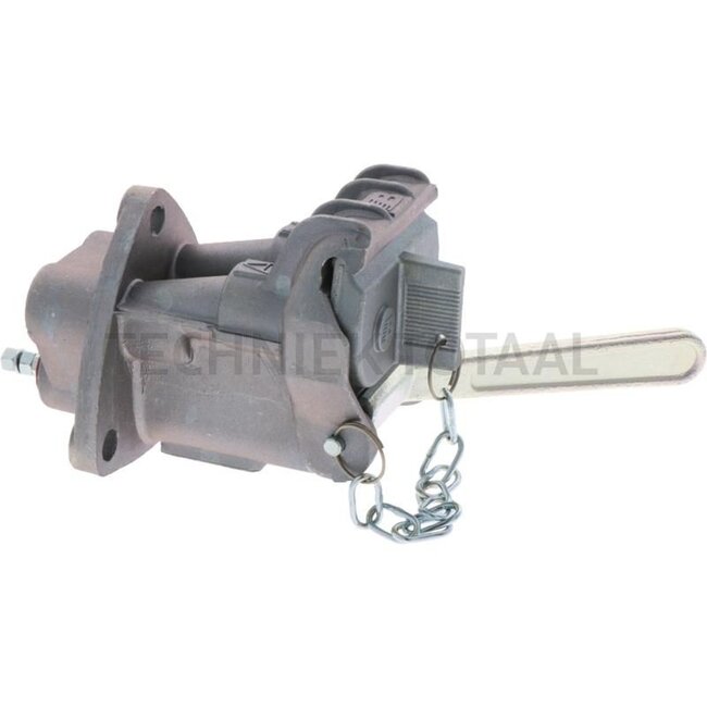 GRANIT Coupling for towing vehicle, without hose connection with valve, Ø 18 x 1.5 - 84199625 | Connection: Without hose connection | Attachment: Tractor | Connection thread: 18 x 1.5 mm