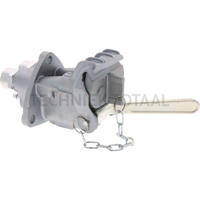 GRANIT Coupling for towing vehicle, with valve and hose connection M22 x 1.5 - 84199628 | Connection: With hose connection | Attachment: Tractor | Connection thread: 22 x 1.5 mm