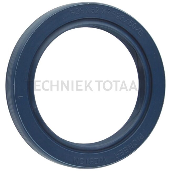 GRANIT Shaft sealing ring For four-wheel drive shaft - 708150027, 3714398M1 | Dimensions: 38 x 52 x 7 mm