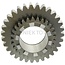 GRANIT Gear wheel reversing clutch input shaft 31 / 29 teeth Massey Ferguson