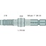 GRANIT Aftakas-eindstuk 1 3/8 inch, 6 splines, 310 mm, 540 omw./min