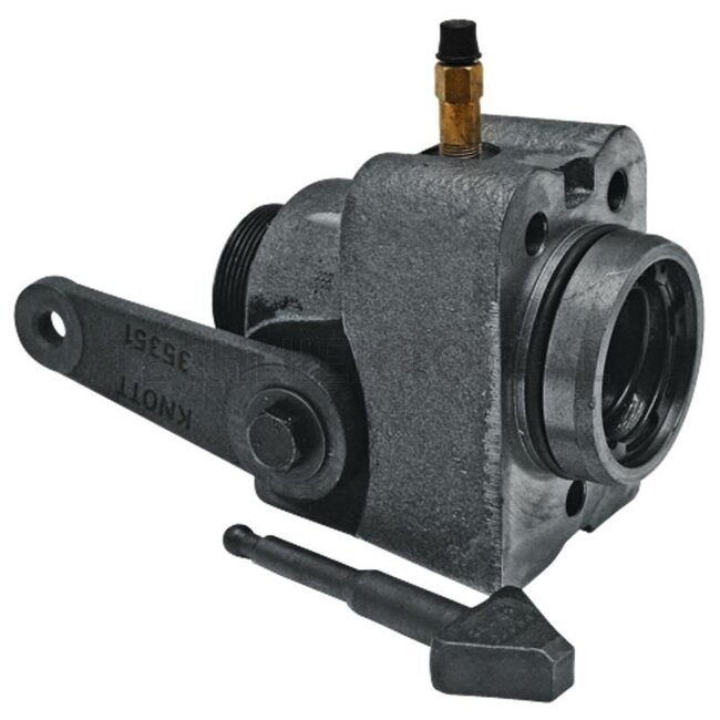 Knott Industrietechnik Actuating cylinder left, lever length 90 mm - 8892100011, 1-31-734-026, 13018.01