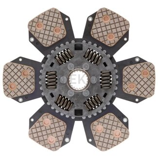 LUK Clutch plate 330TDCA Sintered, 6 linings, With torsion damping