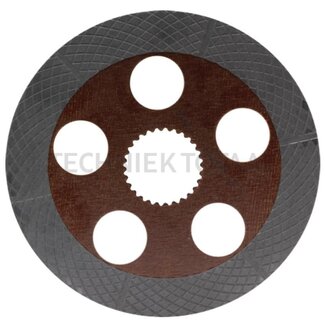 ZF Remschijf rem Ø 242,5 mm, dikte 4,75 mm, binnen-Ø 56 mm Case IH