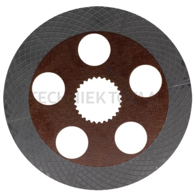 ZF Brake disc brake Ø 242,5 mm, thickness 4,75 mm, inner-Ø 56 mm Case IH