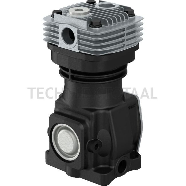 Wabco Compressor suitable for DAF 1505908 - 8284111405010 | Operating pressure max.: 10 bar | Cylinder capacity: 106 cm³ | Speed: 3000 1/min. | Piston Ø: 75 mm | Piston stroke: 24 mm | Cooling system: Air | Thread: Crankshaft 25 mm