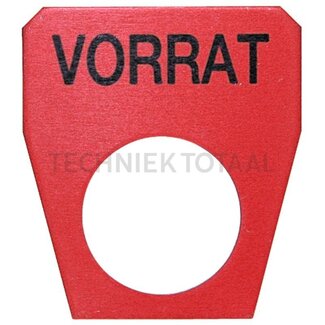 Wabco Marking tag Vorrat air pressure- / brake system WABCO