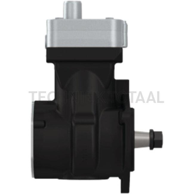Wabco Compressor - 8289121260030 | Max. werkdruk: 10 bar | Slagruimte: 318 cm³ | Toerental: 3000 omw./min. | Zuiger Ø: 85 mm | Zuigerslag: 56 mm | Koelsysteem: Water | Draad: Krukas: M20 x 1,5