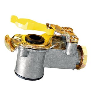 Wabco Kupplungskopf gelb Bremsleitung mit Filter M16 x 1,5, Sattelanhänger