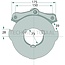 GRANIT Brake mechanism foot brake Case IH 523, 624, 724, 824, 553, 654