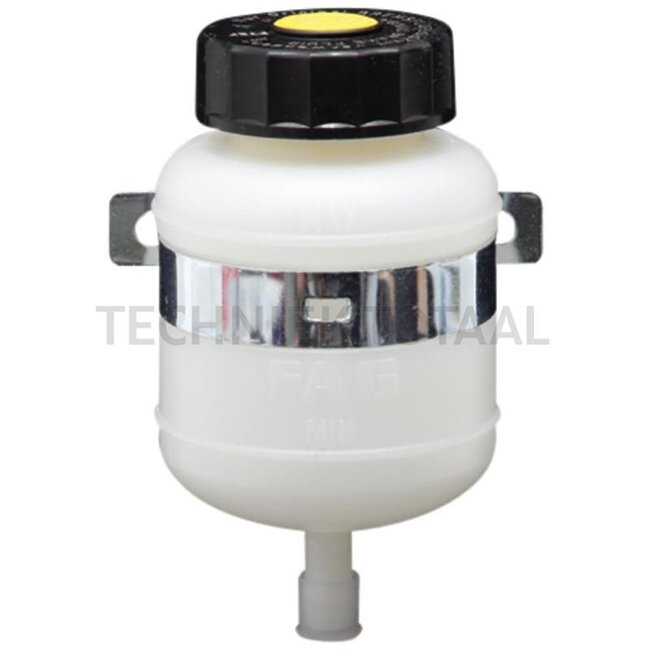 Expansion tank With adaptor M12 x 1, With thread R18x1/8" for adaptor, instead of Ø 10 mm, capacity 0.2 l - 738A0818.02 | Medium: DOT4 | L: 84 mm | D: 65 mm | h: 77,5 mm | L1: 64 mm | L2: 37 mm | Nominal volume: 0,2 l | Fig.: A | H: 124 mm