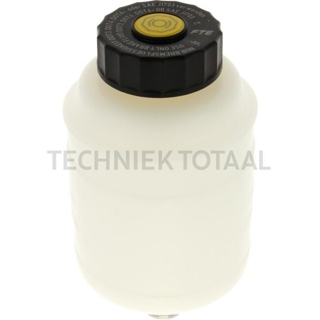 Expansion tank Screw-on - 738A8138.02 | Nominal volume: 0,35 l | Fig.: B | D: 80 mm | H: 160 mm | h: 128 mm | Medium: DOT4 | Connection thread: M22x1,5 | Height: 151 mm
