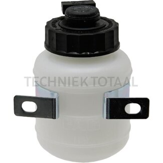 Expansion tank For hose connection without mounting clamp
