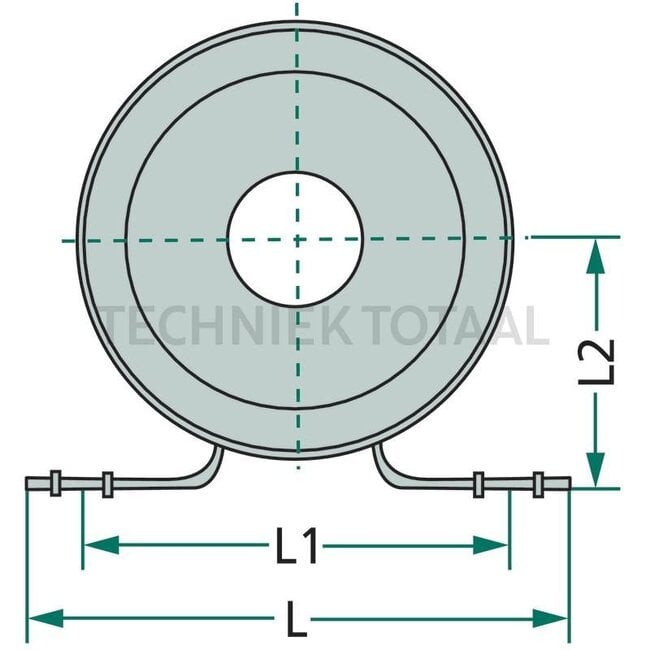 Tank threaded connection brake cylinder
