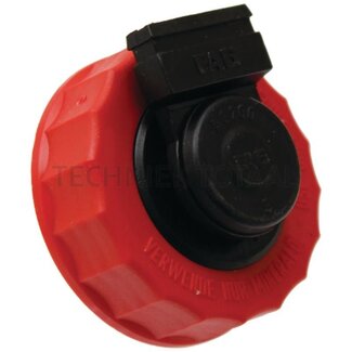 Deksel remcilinder, medium minerale olie