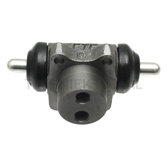 Radbremszylinder Kolben-Ø 22,2 mm, Stifte ohne Schlitz - 738R22036C1, F182100150190 | Medium: DOT4 | Bohrung-Ø: 22,2 mm