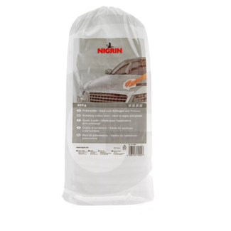 NIGRIN Polijstwatten 100% viscose in plastic zak - 380 gram