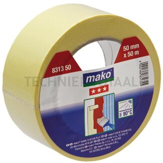 Afplaktape 50 mm - 50 meter