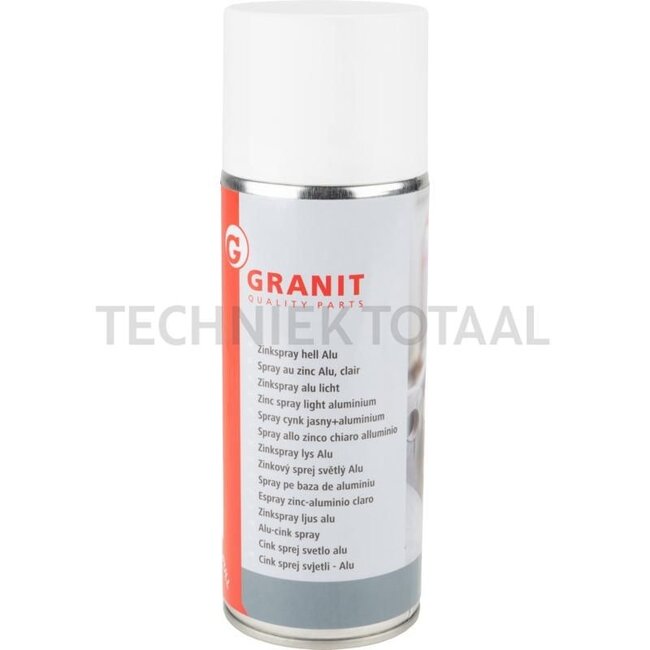 GRANIT Zinc spray, light aluminium