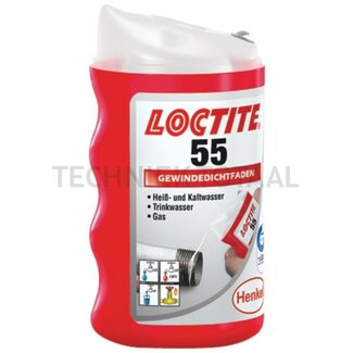 Loctite / Teroson Schroefdraadafdichting Loctite 55 - bus met 160 meter